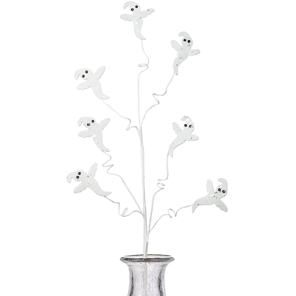 29" Glitter Mini Ghost Spray Item Number: 52650WT