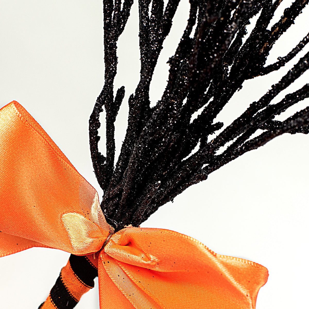 24" Glitter Twig Broom detail photo 4