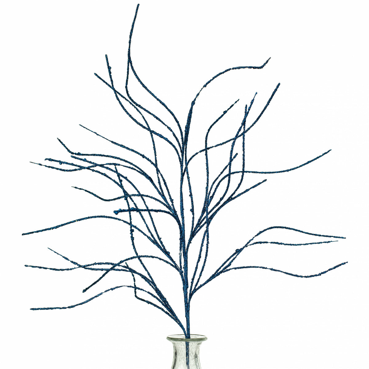 43" Glitter Twig Spray: Blue Item Number: 84098BL
