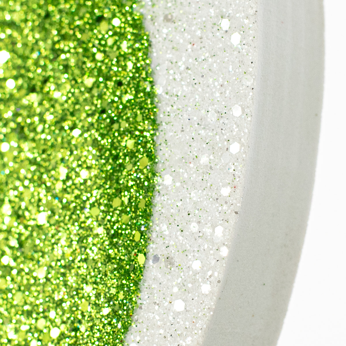 14" Glittered EVA Foam Eyeballs Hanger: Green detail photo 3