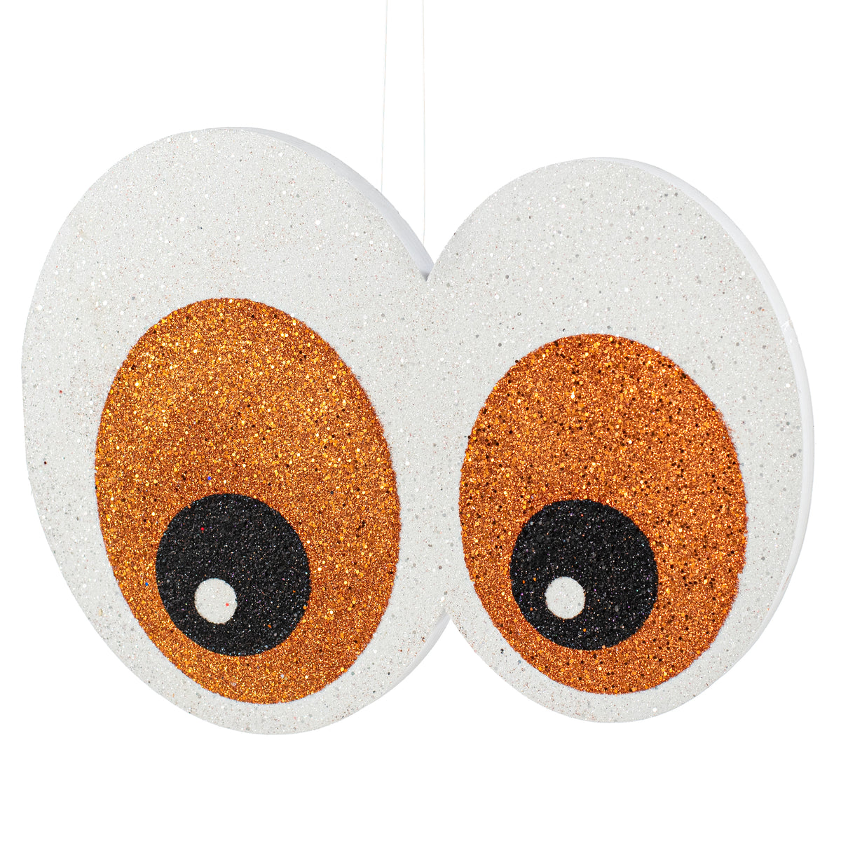 14" Glittered EVA Foam Eyeballs Hanger: Orange Item Number: HH759220