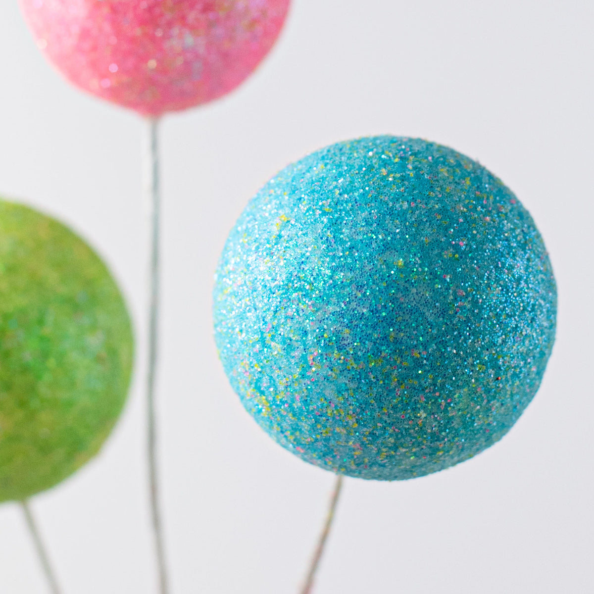 17" Glittered Gum-ball Spray: Pastel Multi Lifestyle Photo