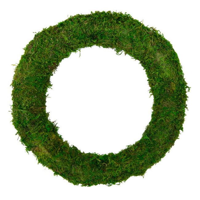 10" Green Moss Wreath Item Number: KC1014