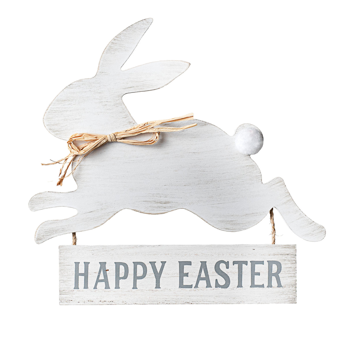 11.5" Happy Easter Bunny Wall Hanging Item Number: 9743580