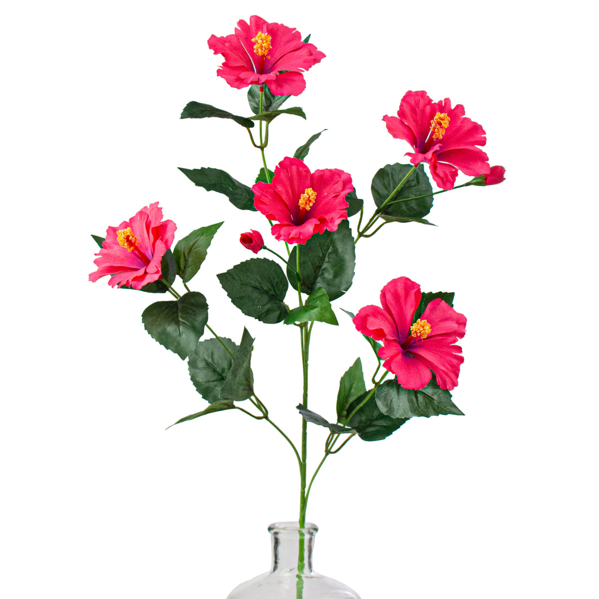 28" Hibiscus Spray: Fuchsia Pink Item Number: 63339BT