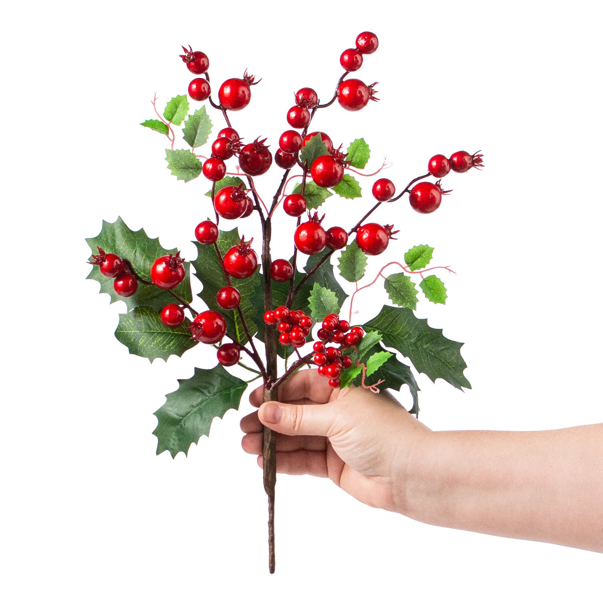15" Holly Berry Pick: Red detail photo 3