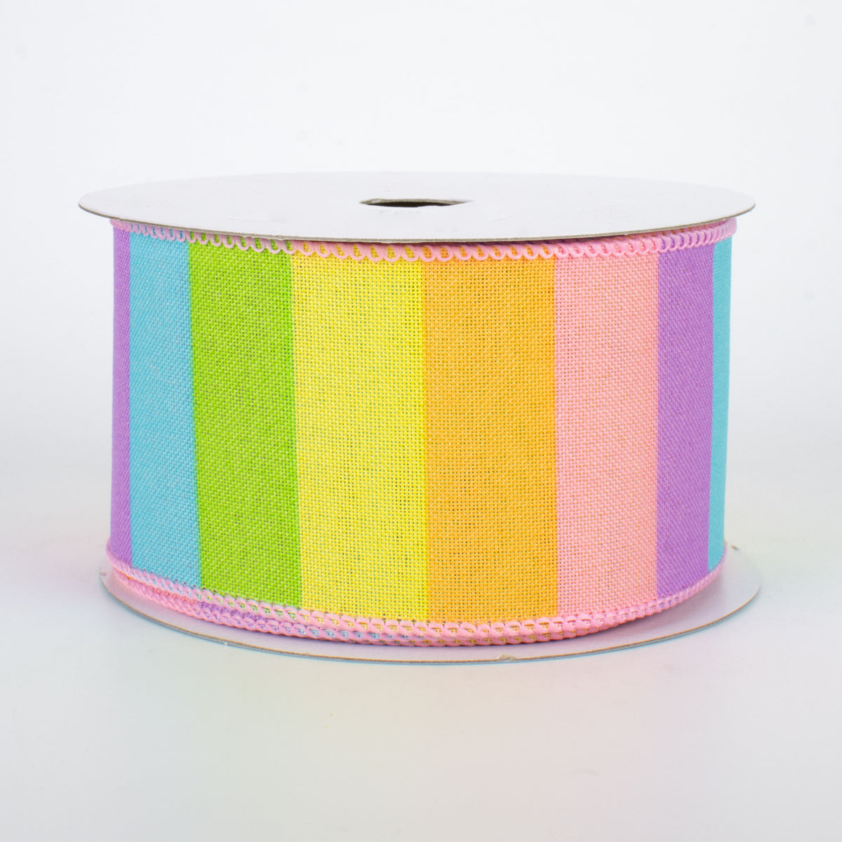 2.5" Horizontal Rainbow Ribbon (10 Yards)