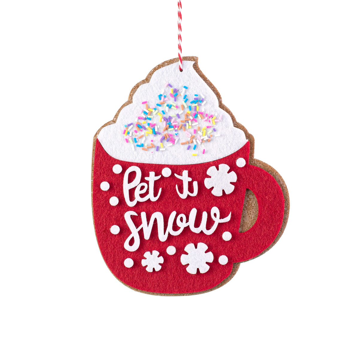 7" Hot Cocoa Ornament Item Number: 85360RDWT