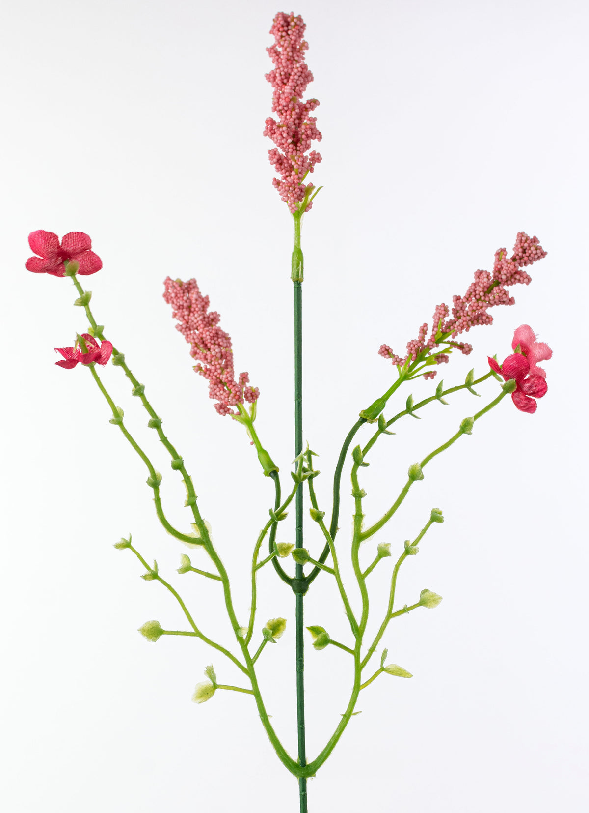 18" Baby's Breath & Lavender Filler Bush: Pink