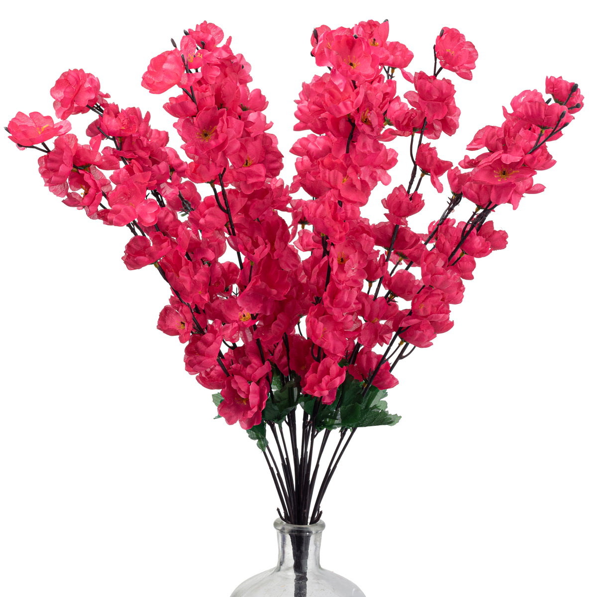 25" Cherry Blossom Bush: Beauty Pink (18 Stem)