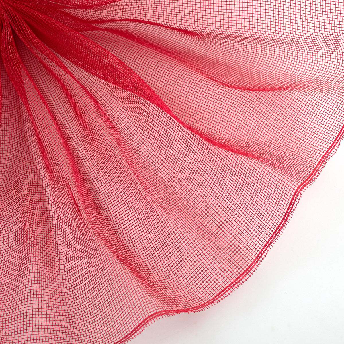 10" Fine Weave Deco Mesh: Red
