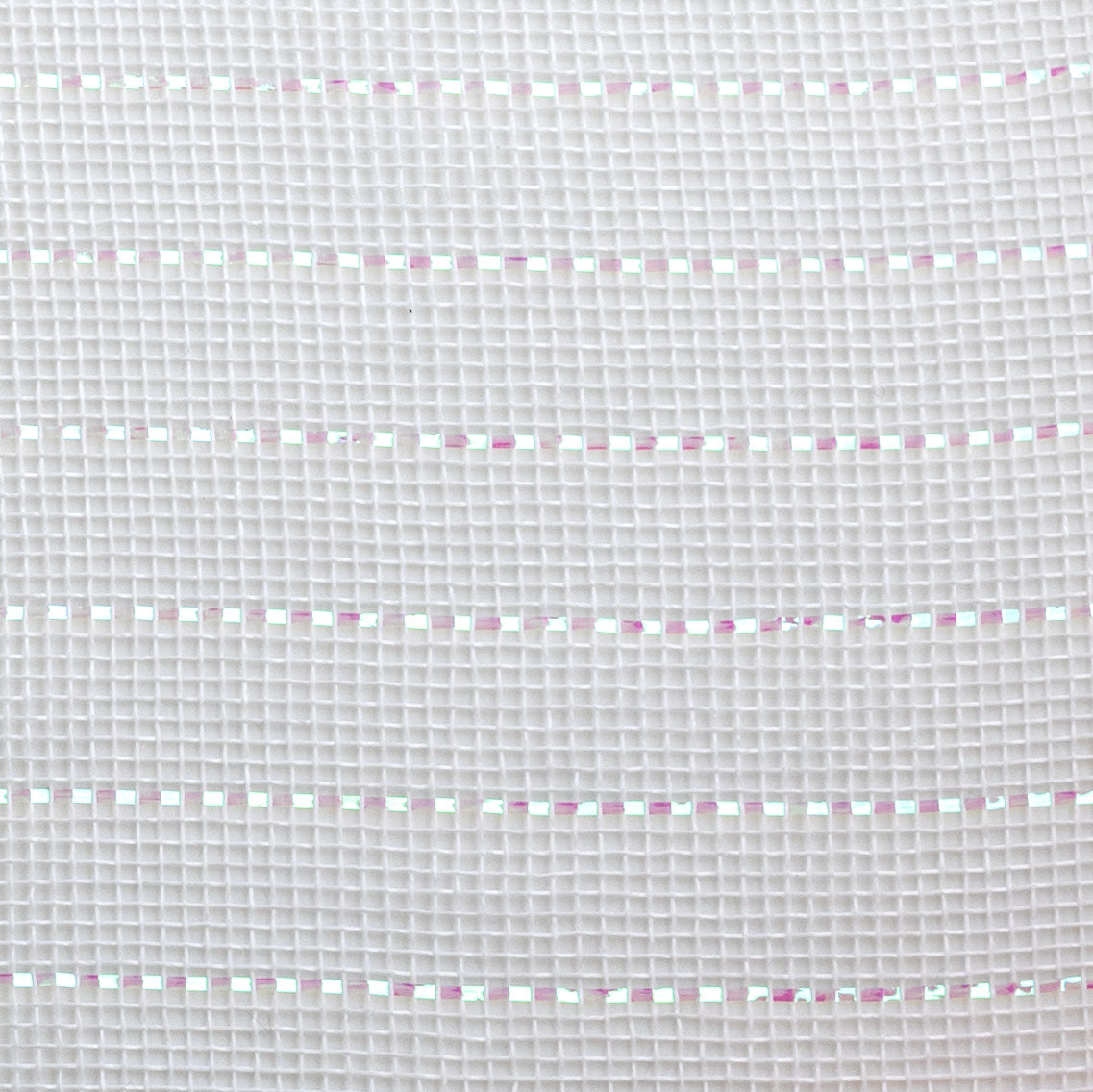 10" Iridescent Fine Weave Deco Mesh: White