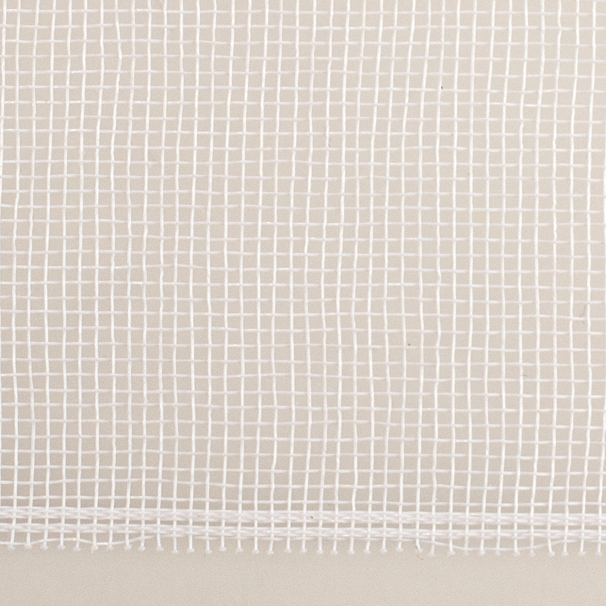 10.5" Square Pre-Cut Fine Weave Deco Mesh Sheets: White (40)