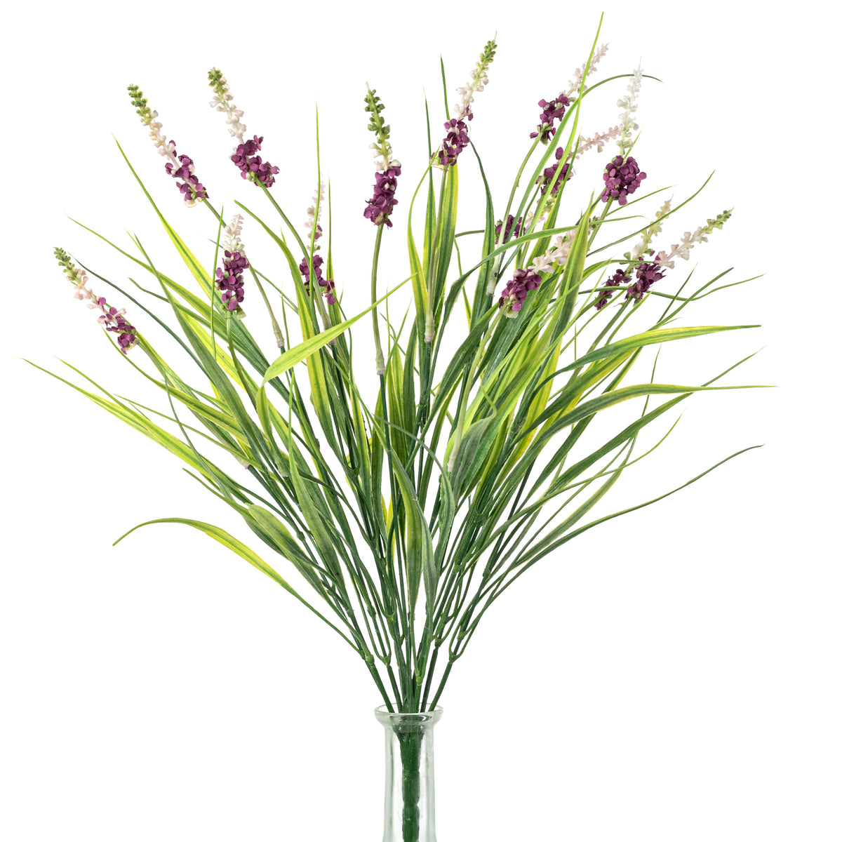 20" Lavender Bush: Purple (14 Stem)