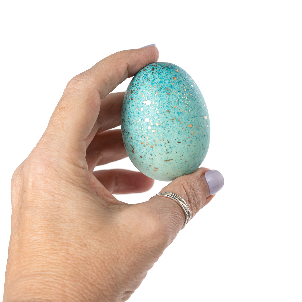 Gold Mottled Easter Eggs in Egg Carton (18)