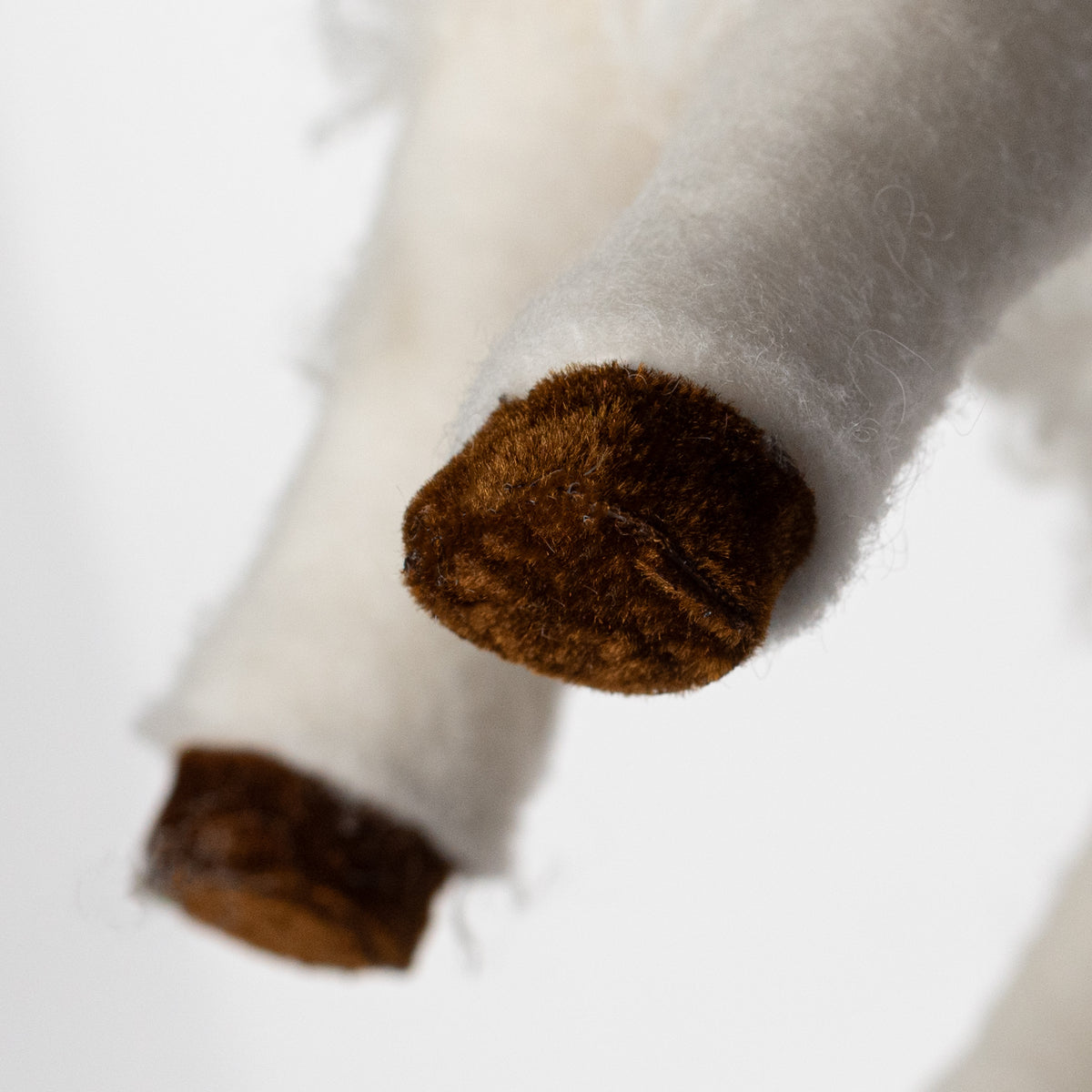 12" Faux Fleece Lamb Decoration
