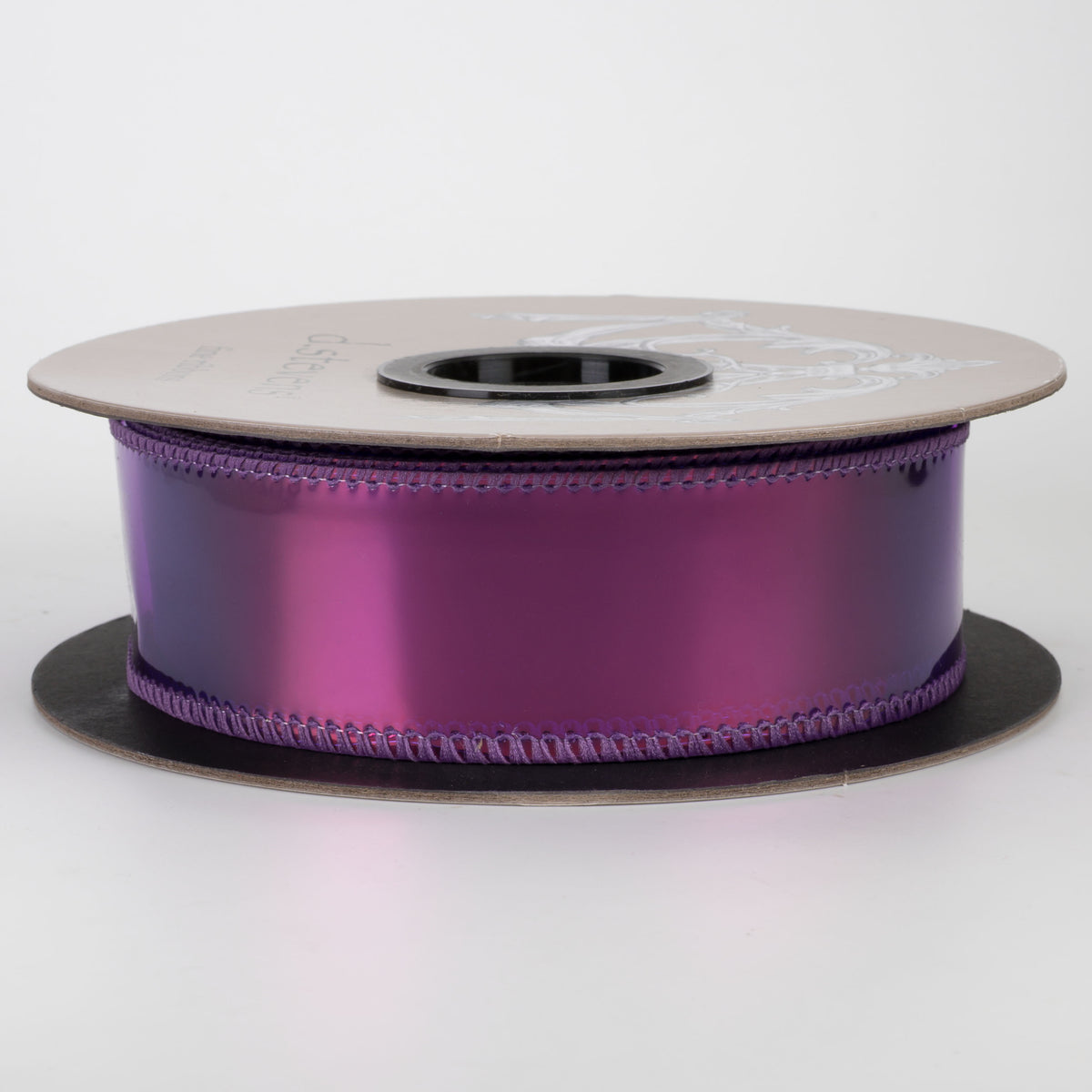 [D Stevens] 1.5" PVC Jelly Bean Ribbon: Iridescent Venturous Violet (10 Yards)