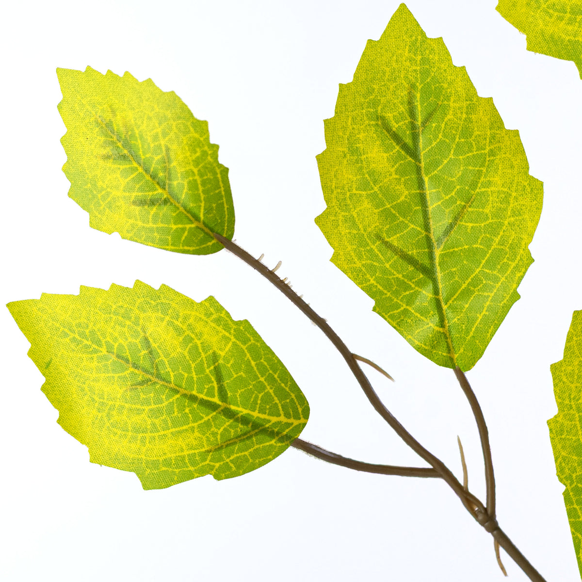 28" Rose Leaf Sprays: Yellow Green (12)