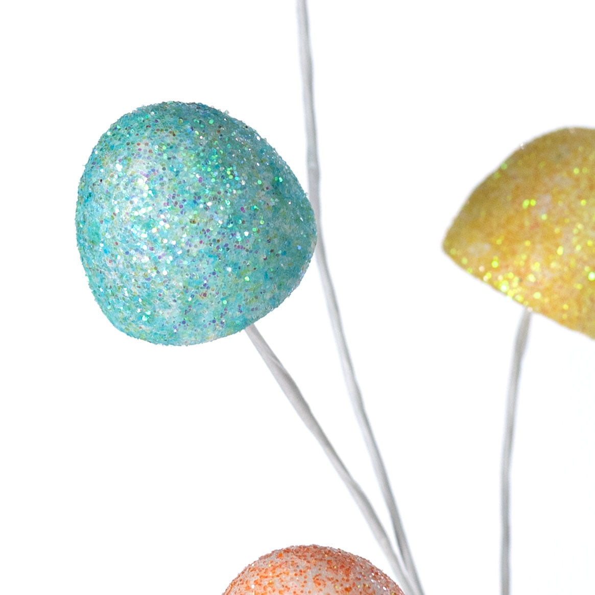 11" Glittered Foam Gumdrops Pick: Candy Multicolor