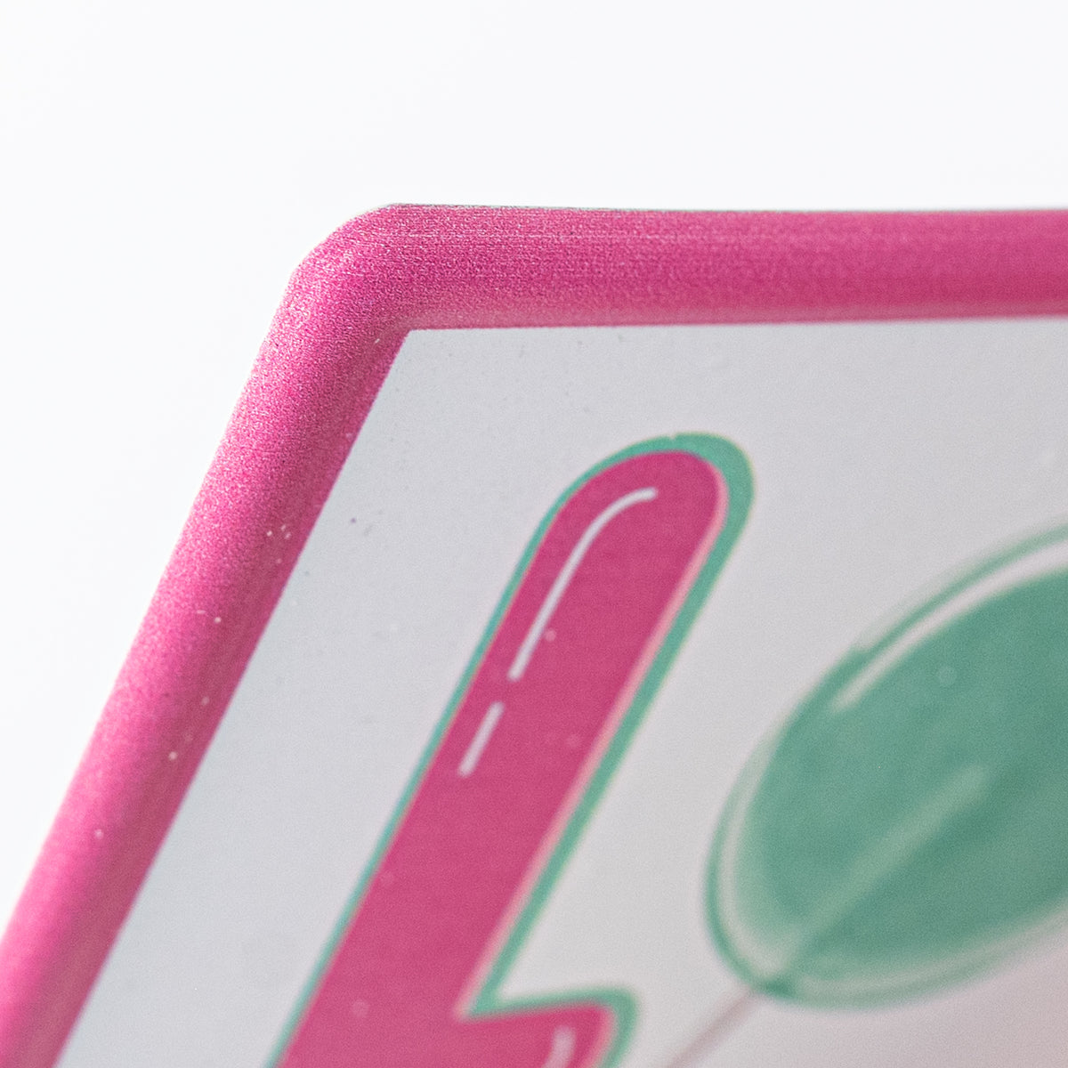 15" Embossed Metal Sign: Pink Lollipop Lane Street Sign