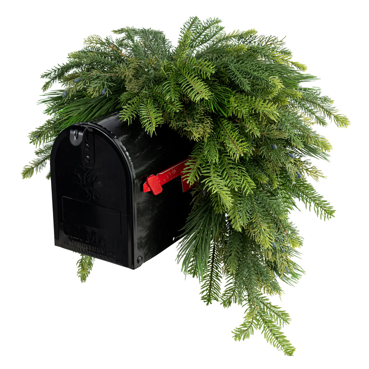 42" Belgium Pine Mailbox Swag