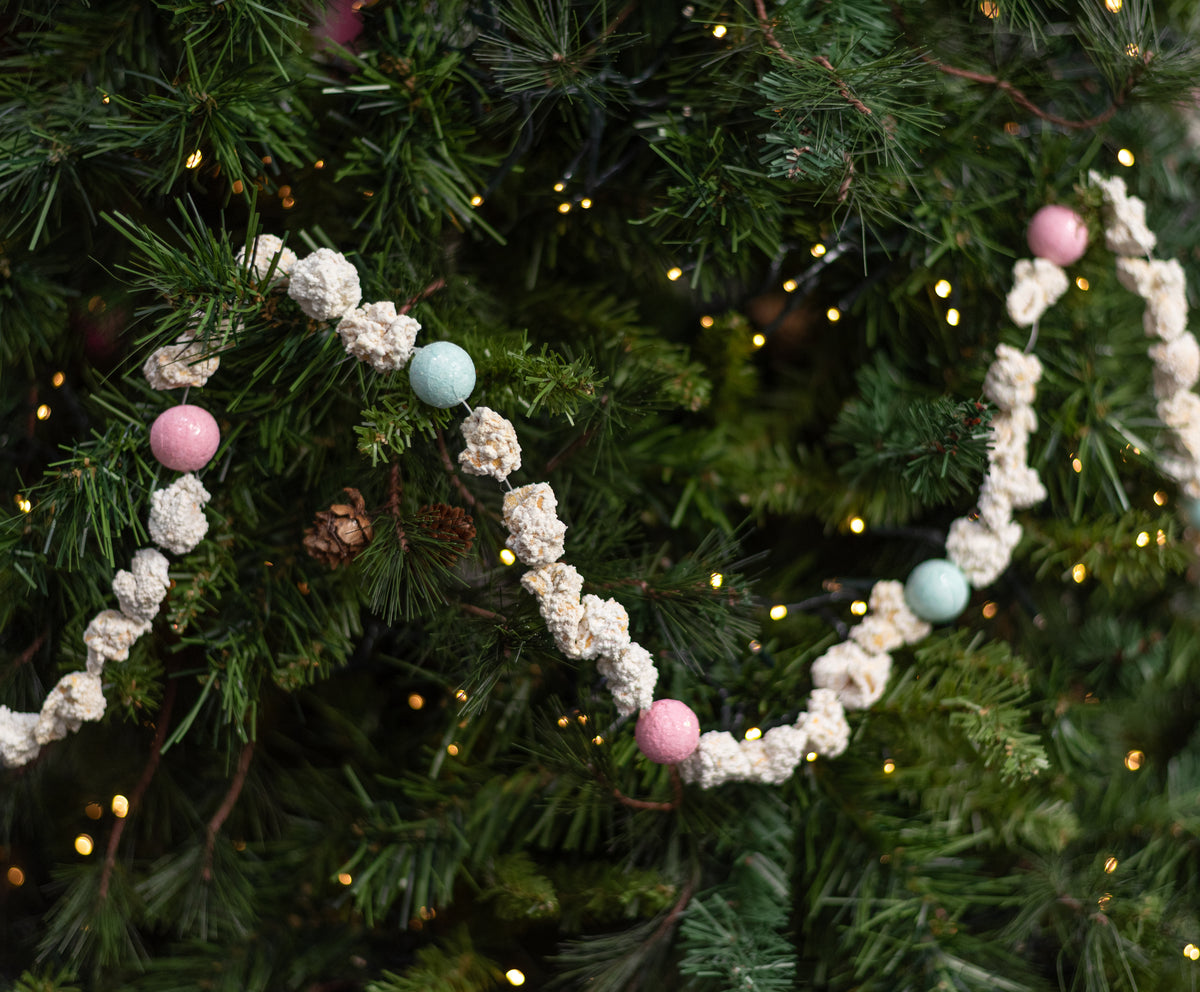 5' Faux Popcorn & Candy Garland