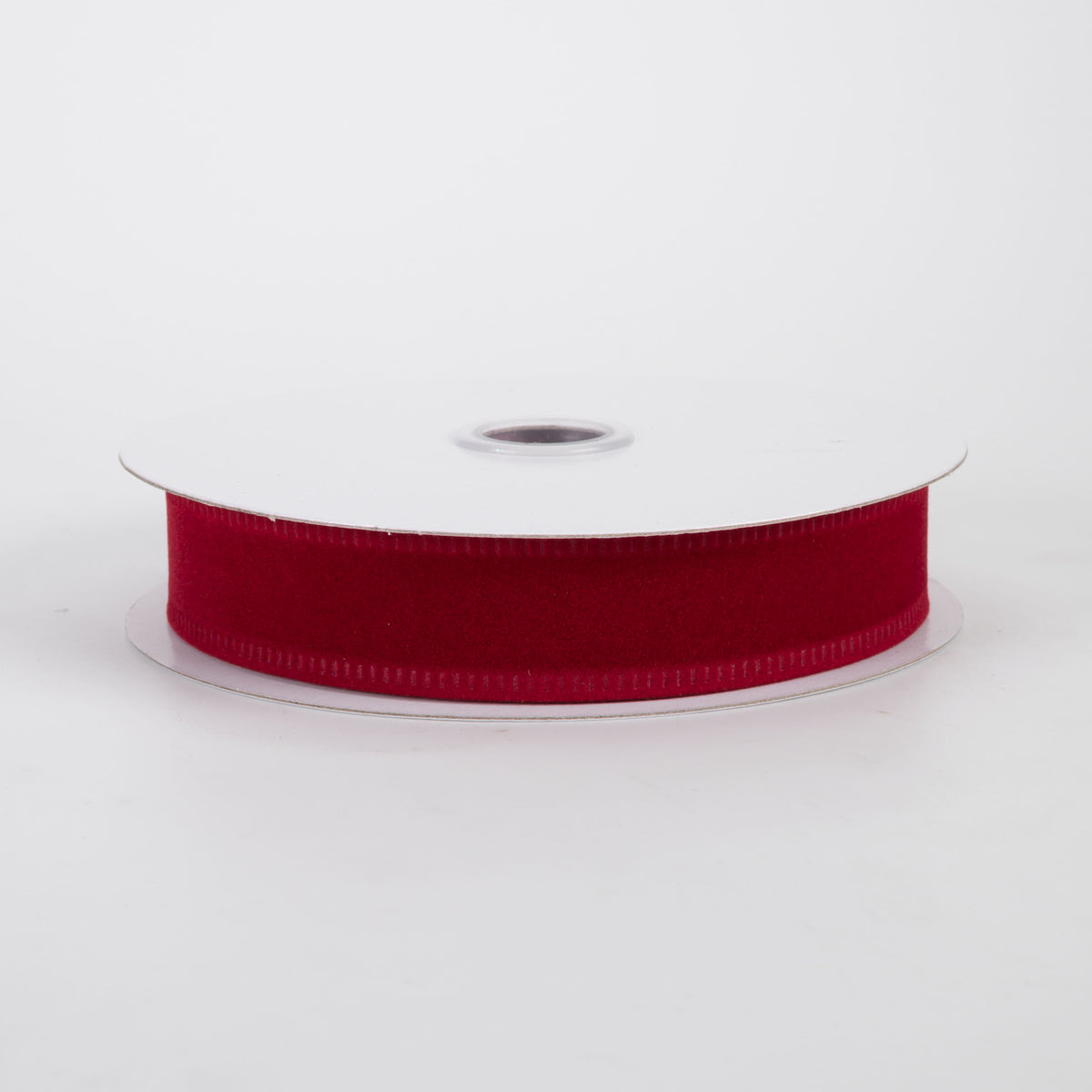7/8" Value Velvet Ribbon: Dark Red (10 Yards)