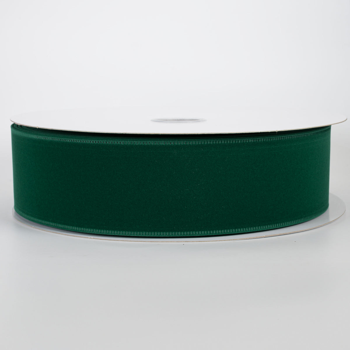 2.5" Value Velvet Ribbon: Emerald Green (50 Yards)