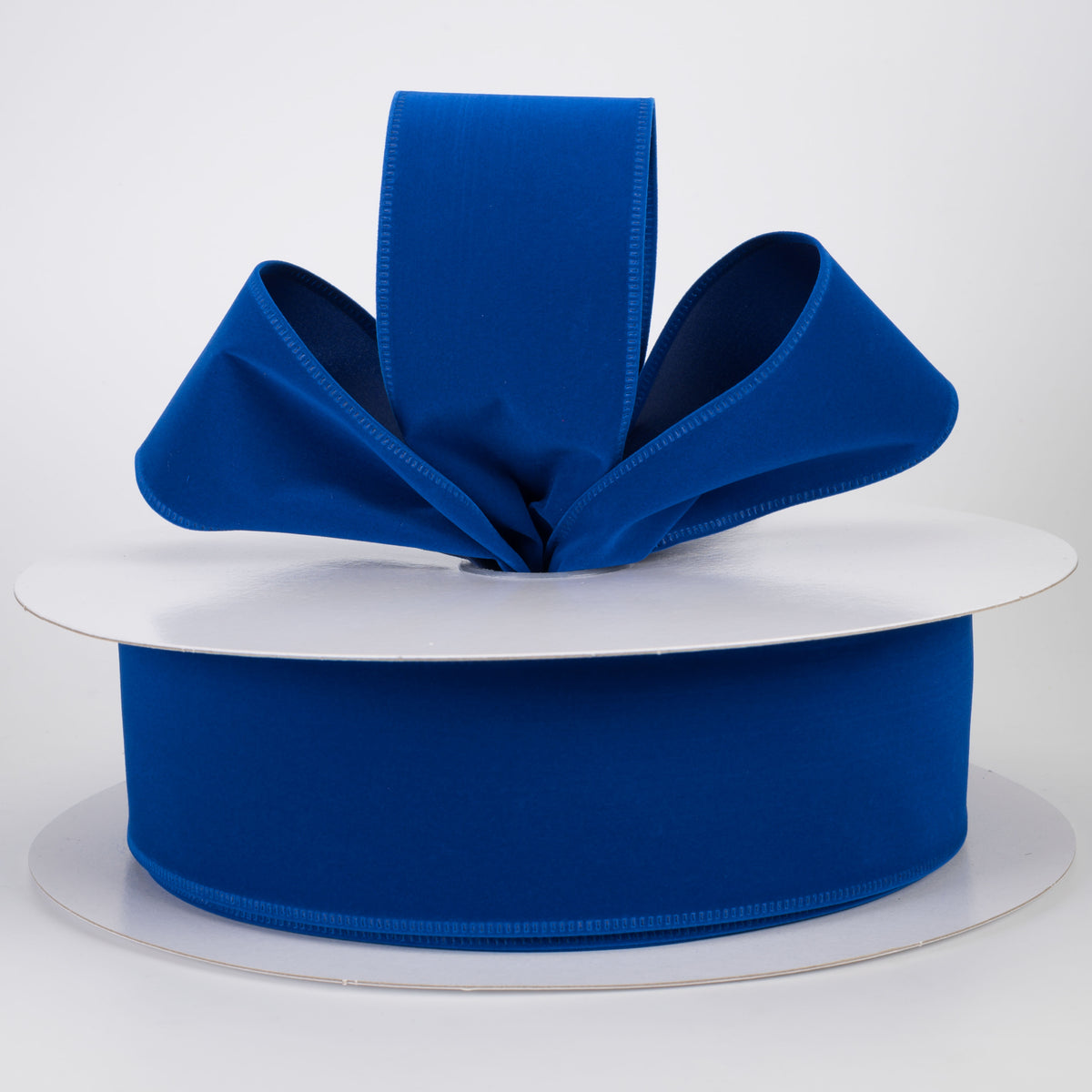 2.5" Value Velvet Ribbon: Royal Blue (50 Yards)