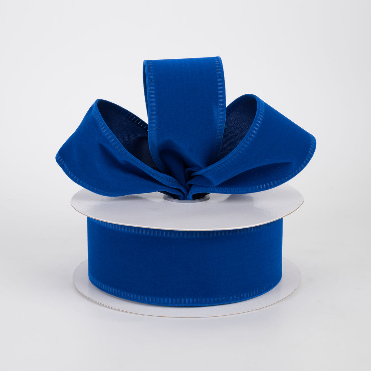 1.5" Value Velvet Ribbon: Royal Blue (10 Yards)