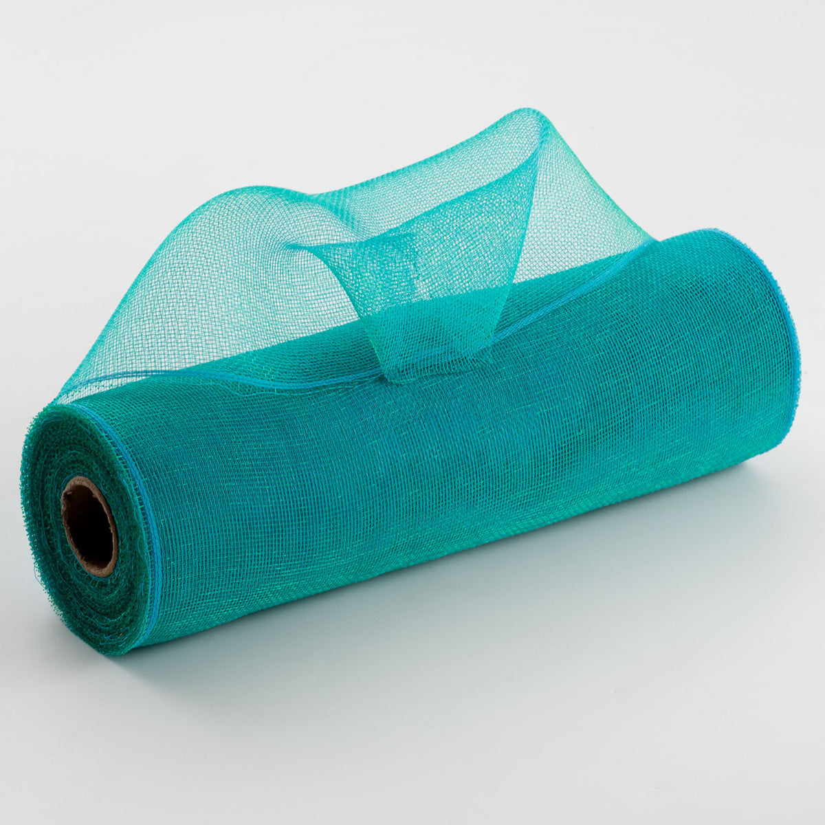 10" Fine Weave Deco Mesh: Teal