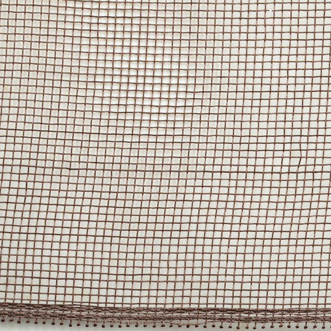 10" Fine Weave Deco Mesh: Chocolate Brown