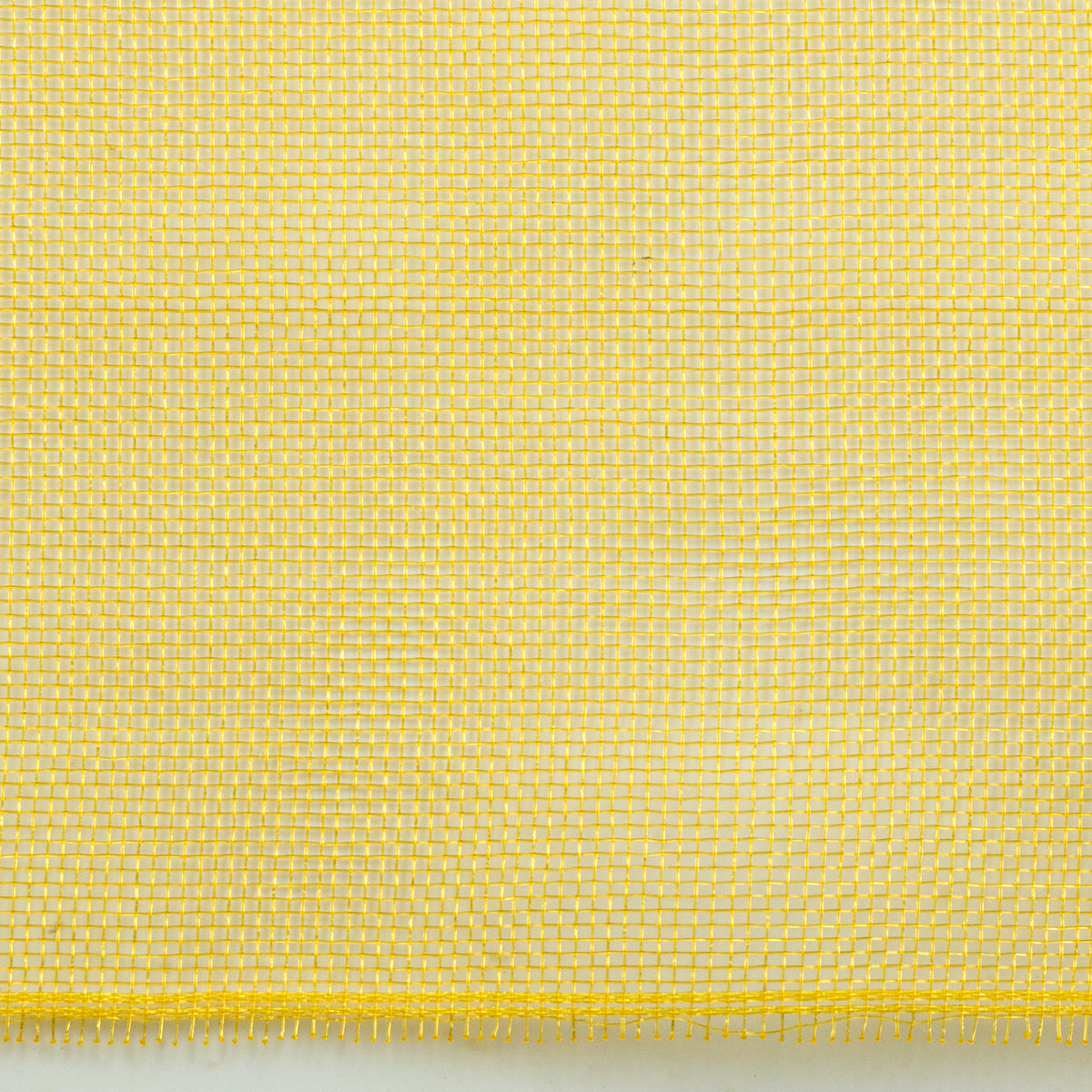 10" Fine Weave Deco Mesh: Bright Golden Yellow
