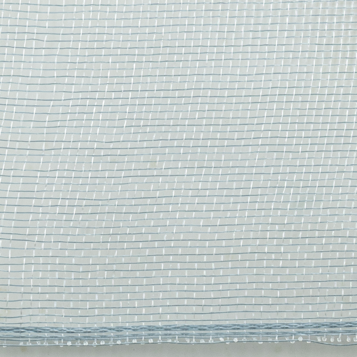 10" Fine Weave Deco Mesh: Silver Grey