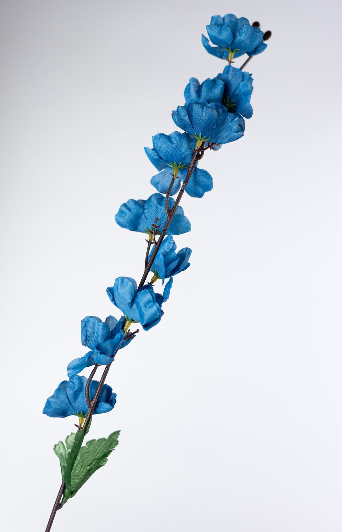 25" Cherry Blossom Bush: Royal Blue (18 Stem)