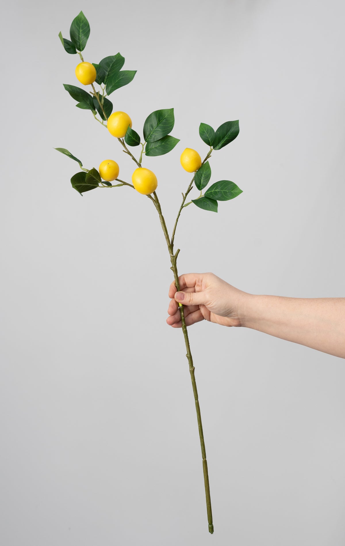 32" Artificial Lemons & Leaves Spray