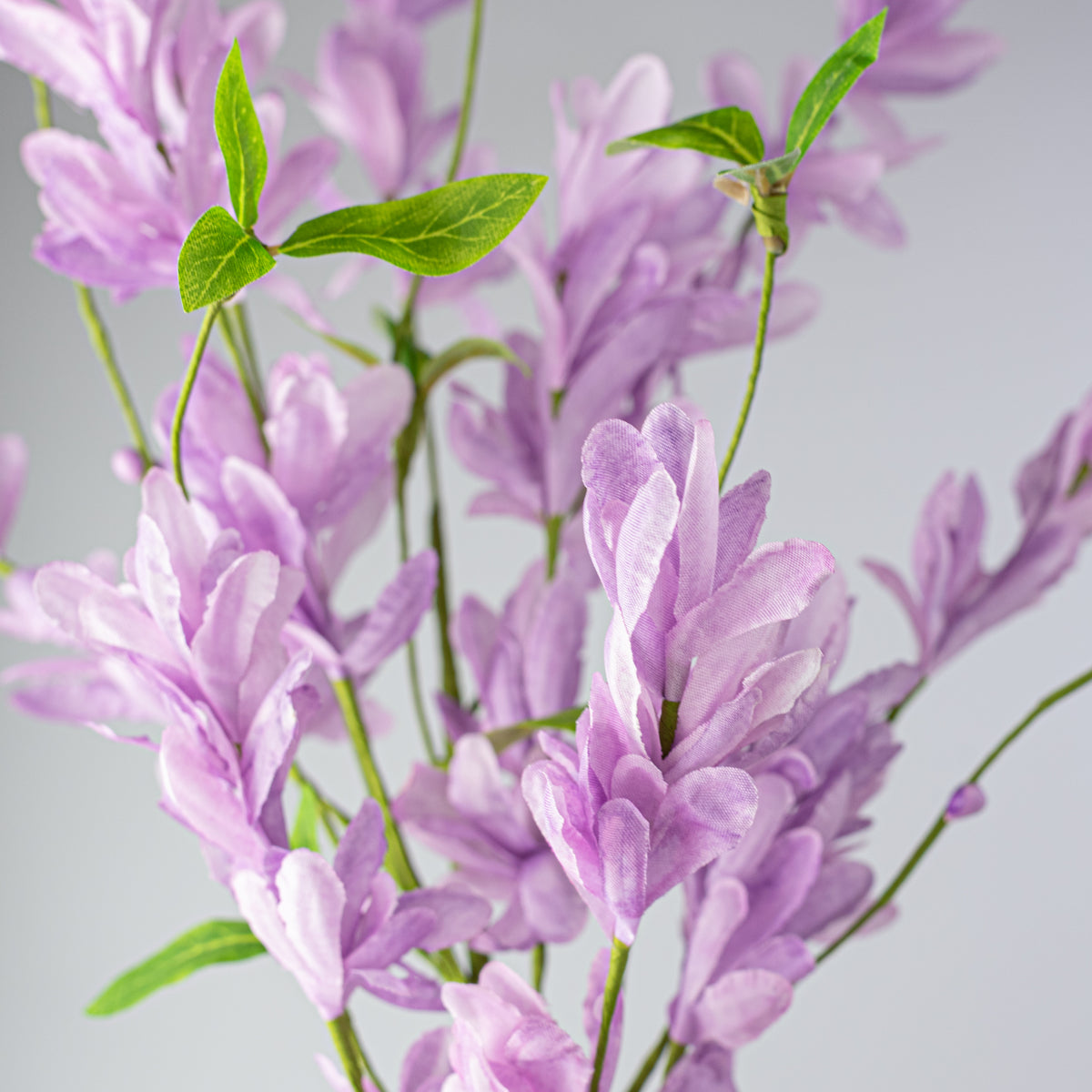 24" Fabric Spring Blossoms Spray: Lavender Purple