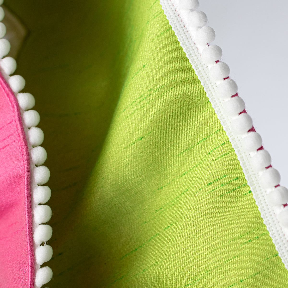 54" Wired Bunny Wreath Sash: Pink & Green