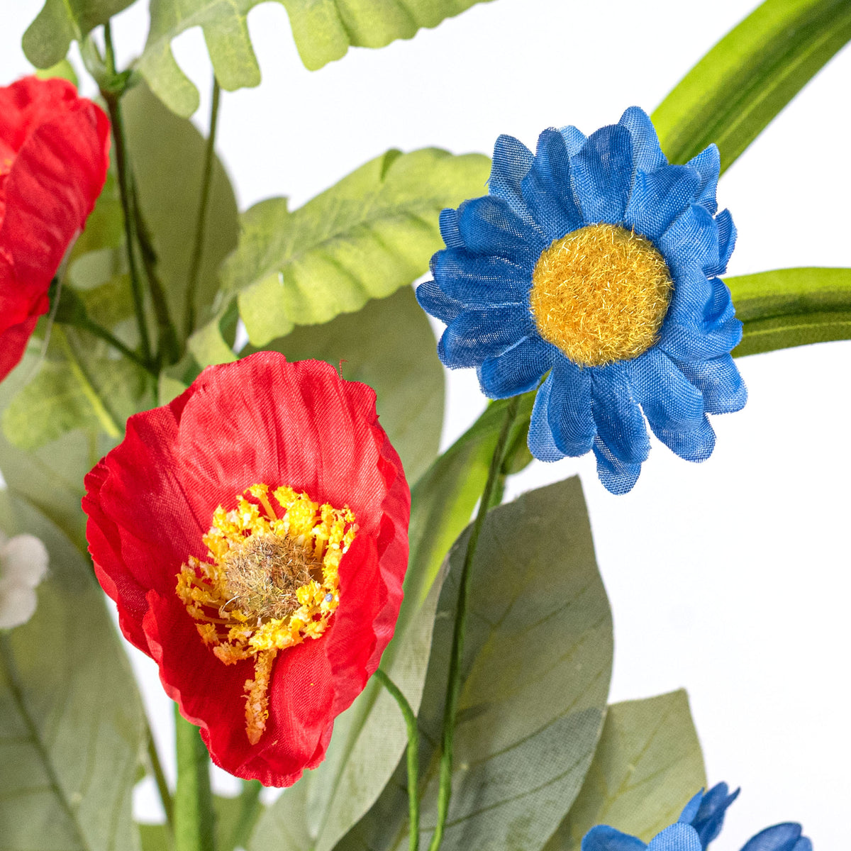 18" Poppy Filler Pick: Red, White & Blue
