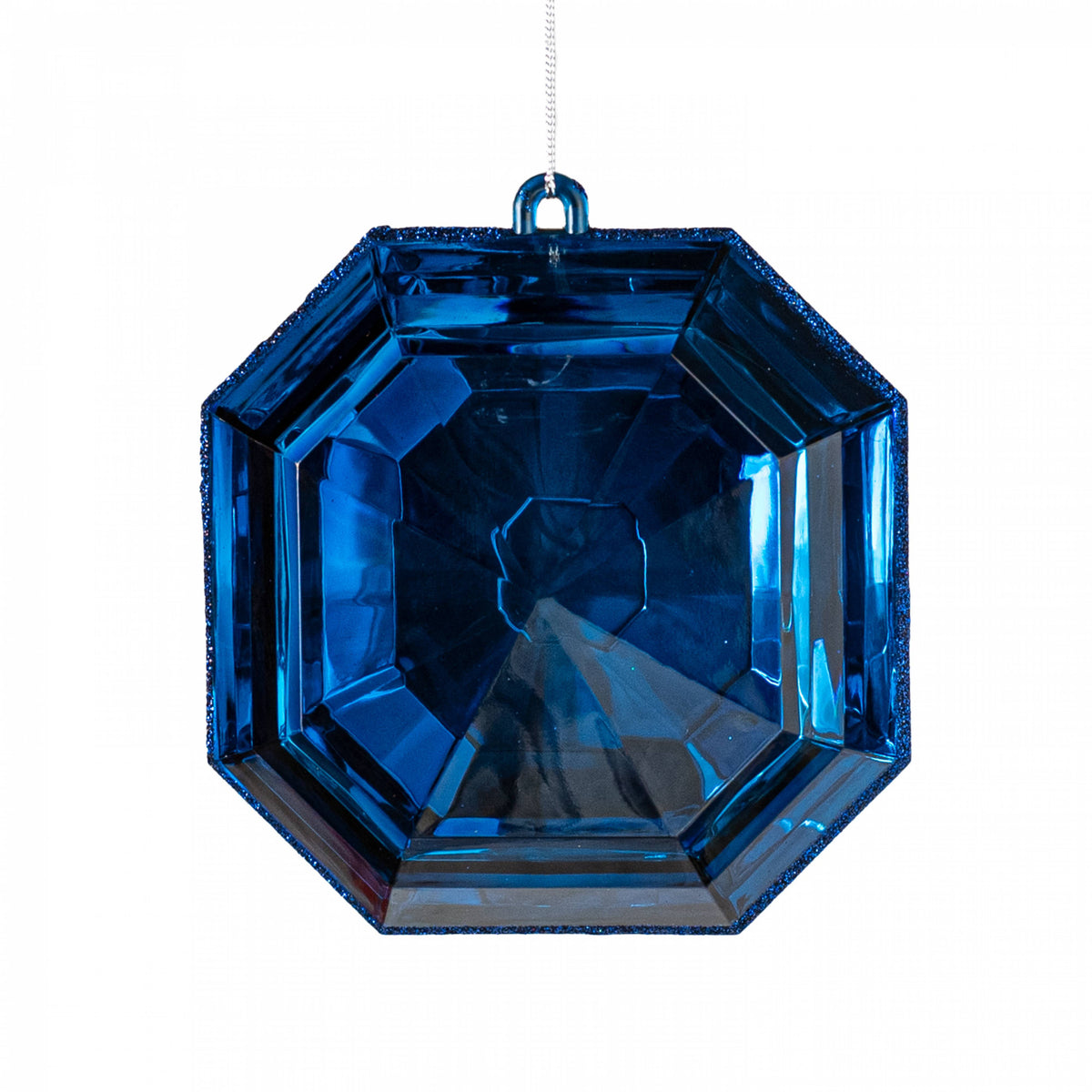 6" Jewel Gem Ornament: Sapphire Blue Item Number: 218528