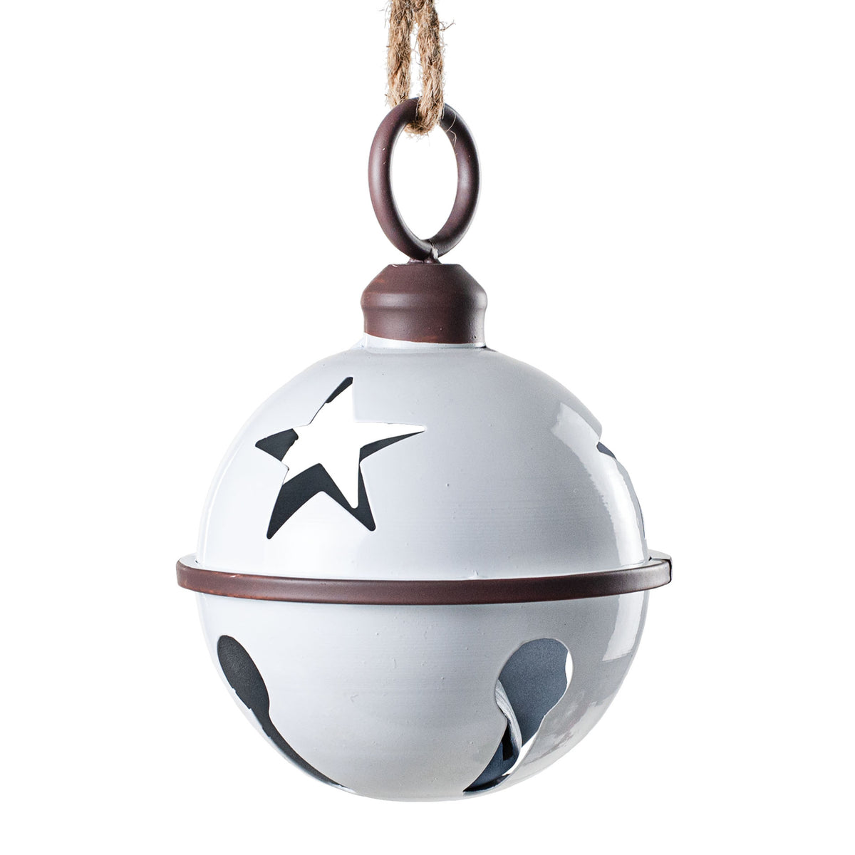 7" Jumbo Jingle Bell: Shiny White Item Number: XC422157