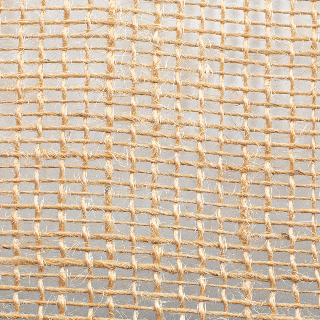 10" Jute Net Burlap Ribbon: Natural (10 Yards) detail photo 3