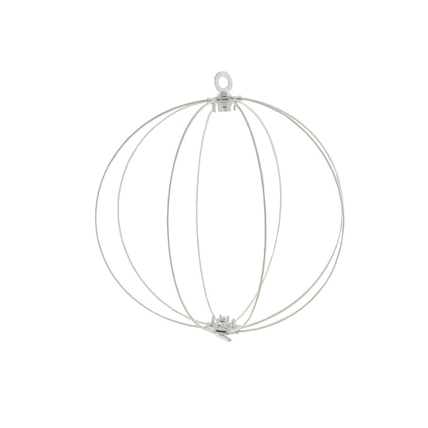 12" KD Wire Folding Ball: White Item Number: MD006327