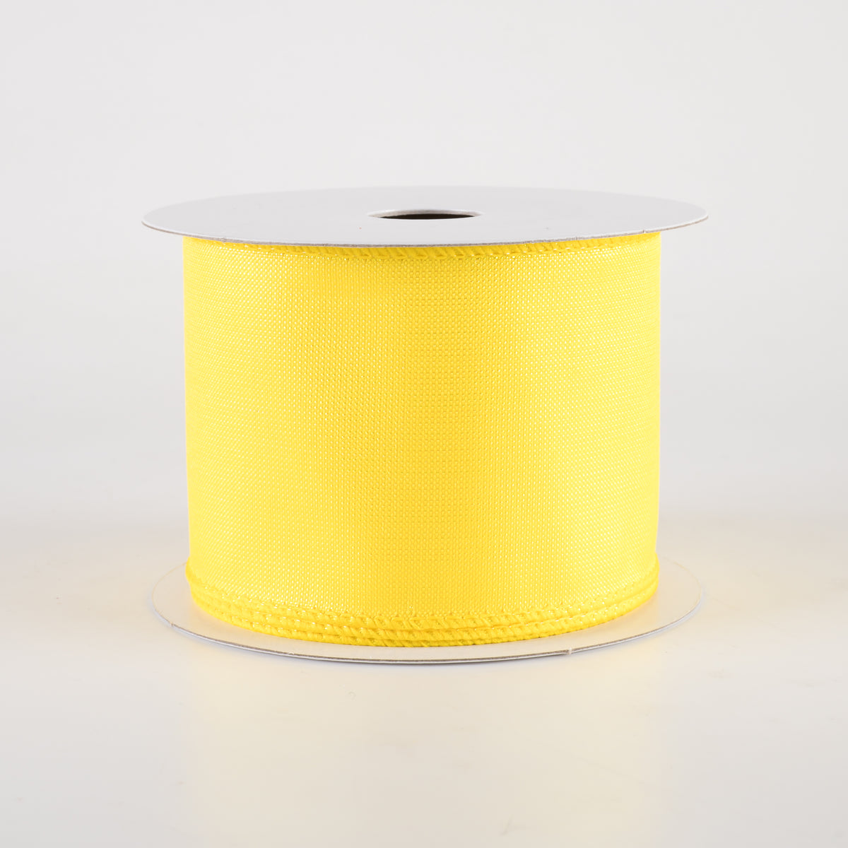 2.5" Lala Iridescent Solid Ribbon: Yellow (10 Yards)