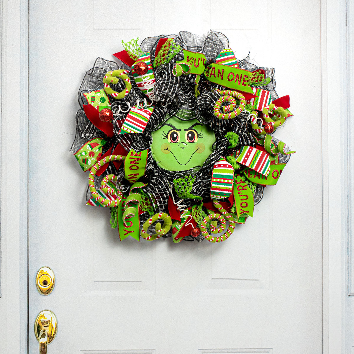 8" Metal Sign: Green Monster detail photo 4
