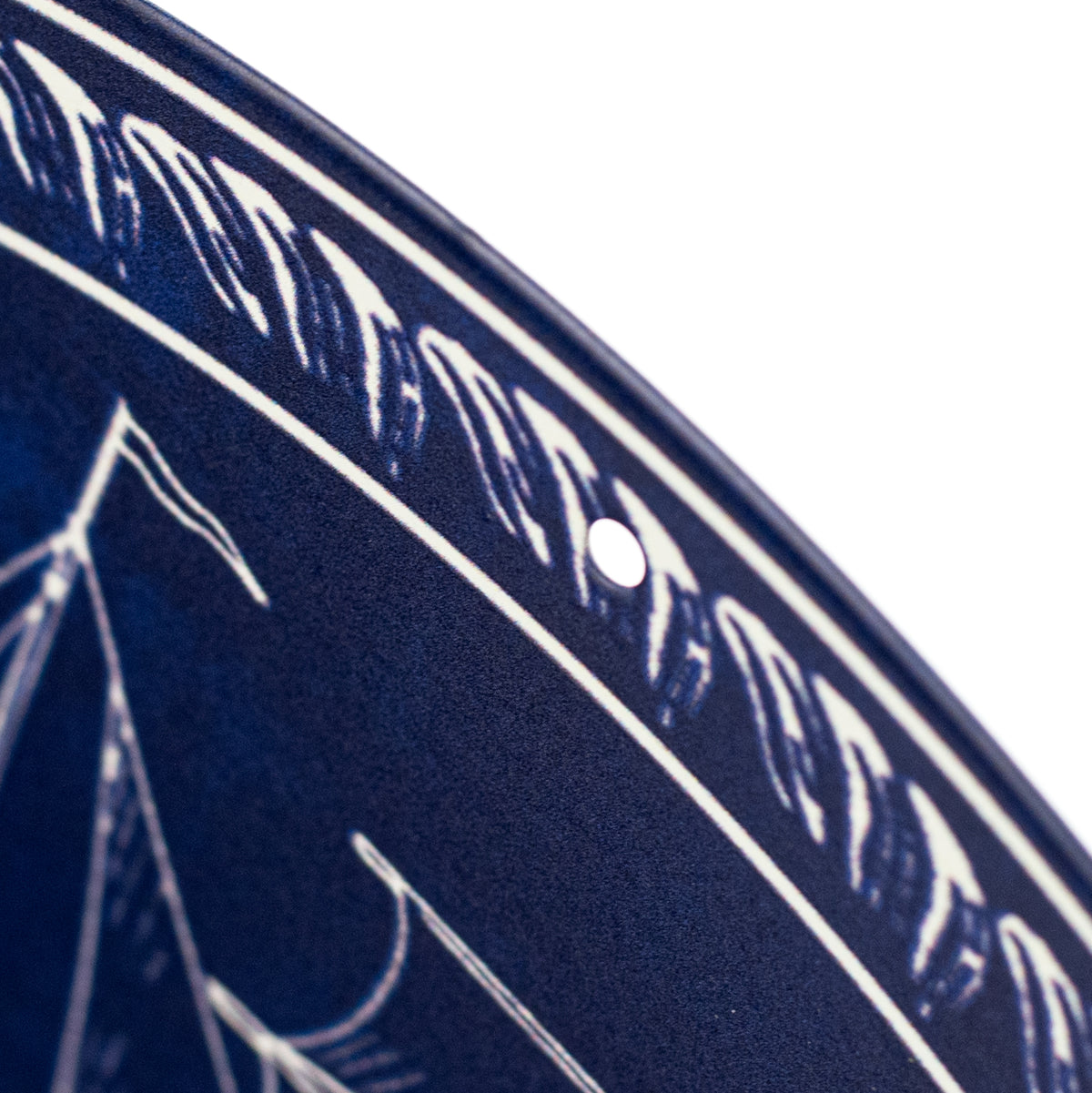 8" Metal Sign: Smooth Sailing Sailboat detail photo 3