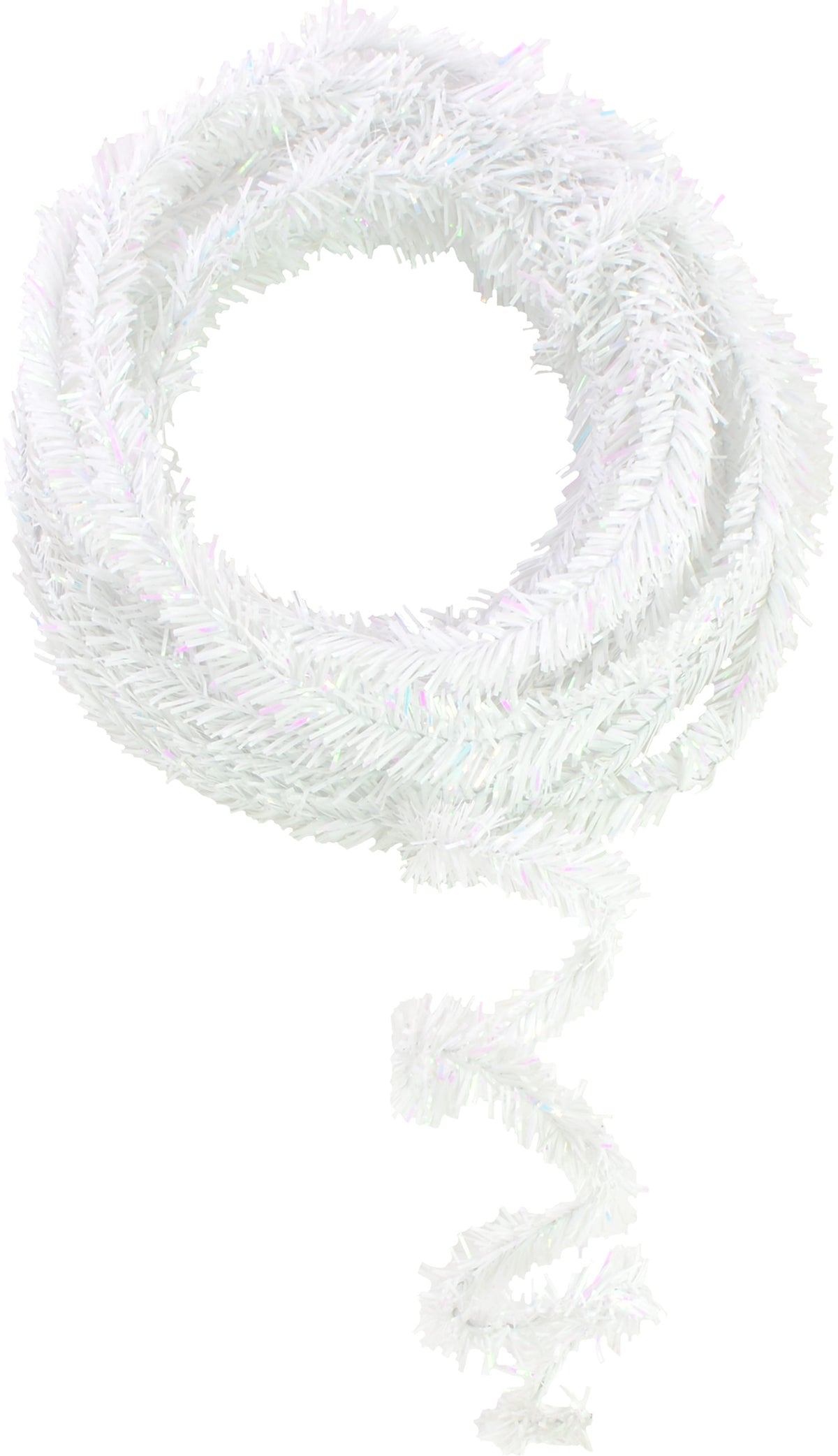 Metallic Tinsel Roping: White (25 Feet) Lifestyle Photo