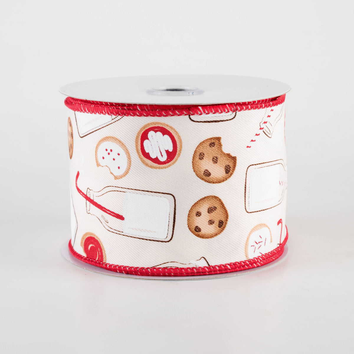 2.5" Milk & Cookies Ribbon: Ivory (10 Yards) Item Number: RGF130730