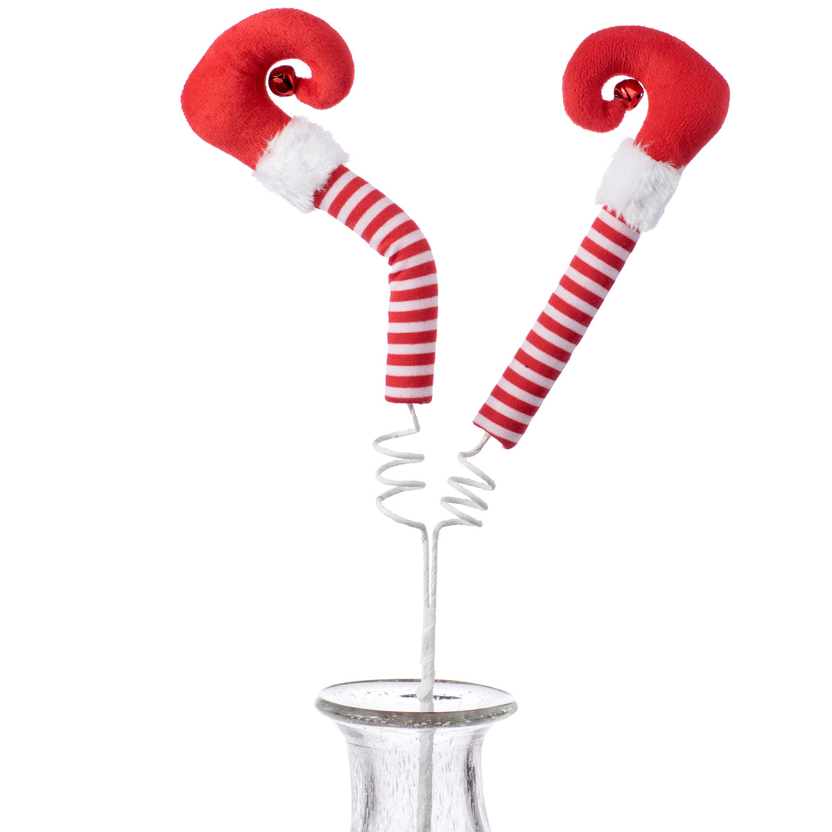 21" Mini Elf Legs Spray Item Number: 83734RDWT