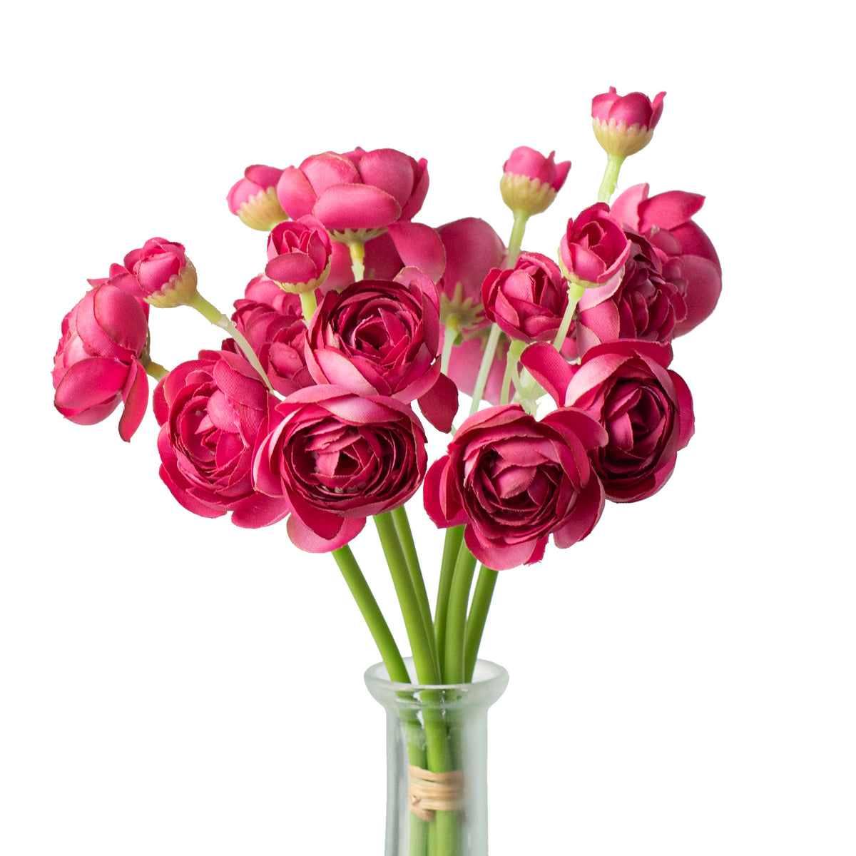 11" Mini Ranunculus Bundle: Fuchsia Pink Item Number: 2280018FU